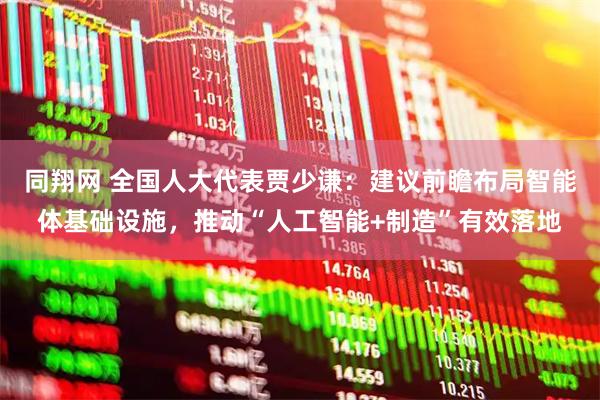 同翔网 全国人大代表贾少谦:建议前瞻布局智能体基础设施,推动“人工智能+制造”有效落地